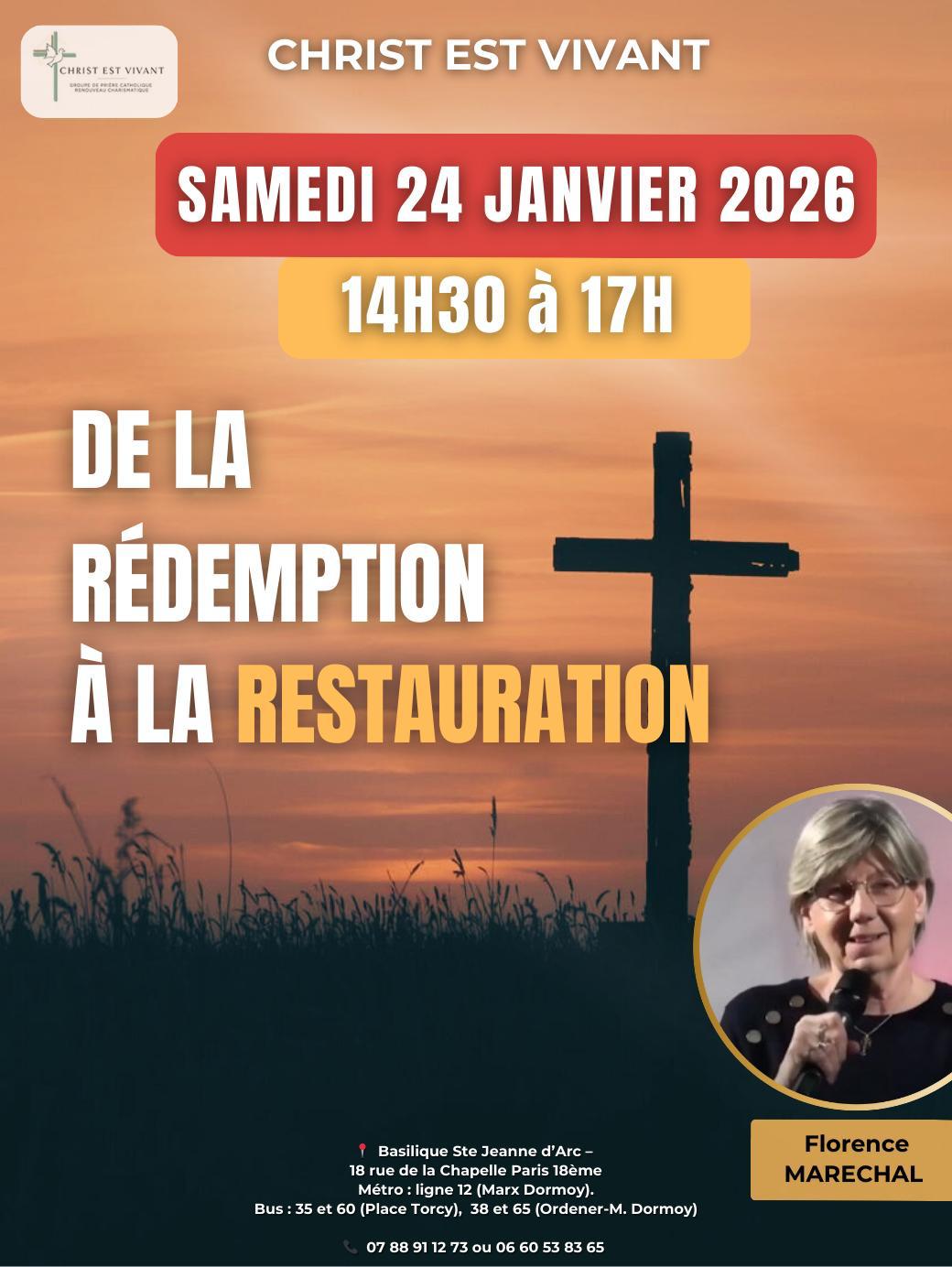Christ est Vivant - Samedi 24 Janvier 2026